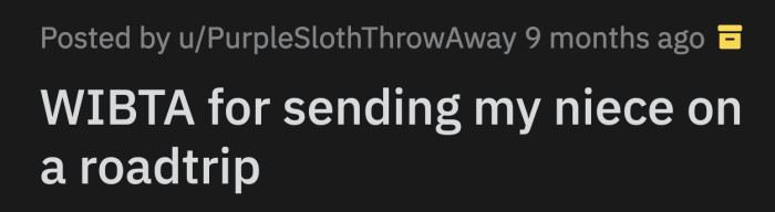 OP's niece wants to go on the trip with her friends, but she isn't used to going against her mom's wishes.