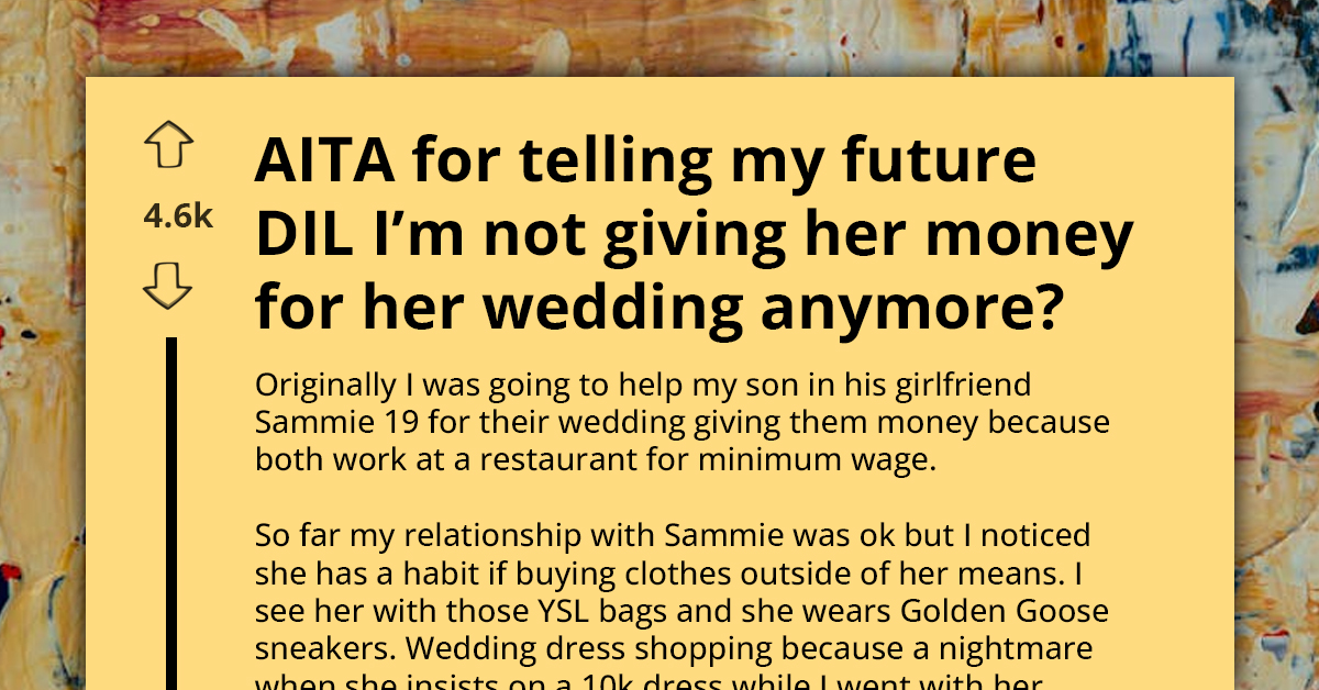 Frustrated Parent Pulls Out Wedding Funds And Urges Lovestruck Son To Reconsider Entire Marriage Because His Fiancée Insists On $10k Dress