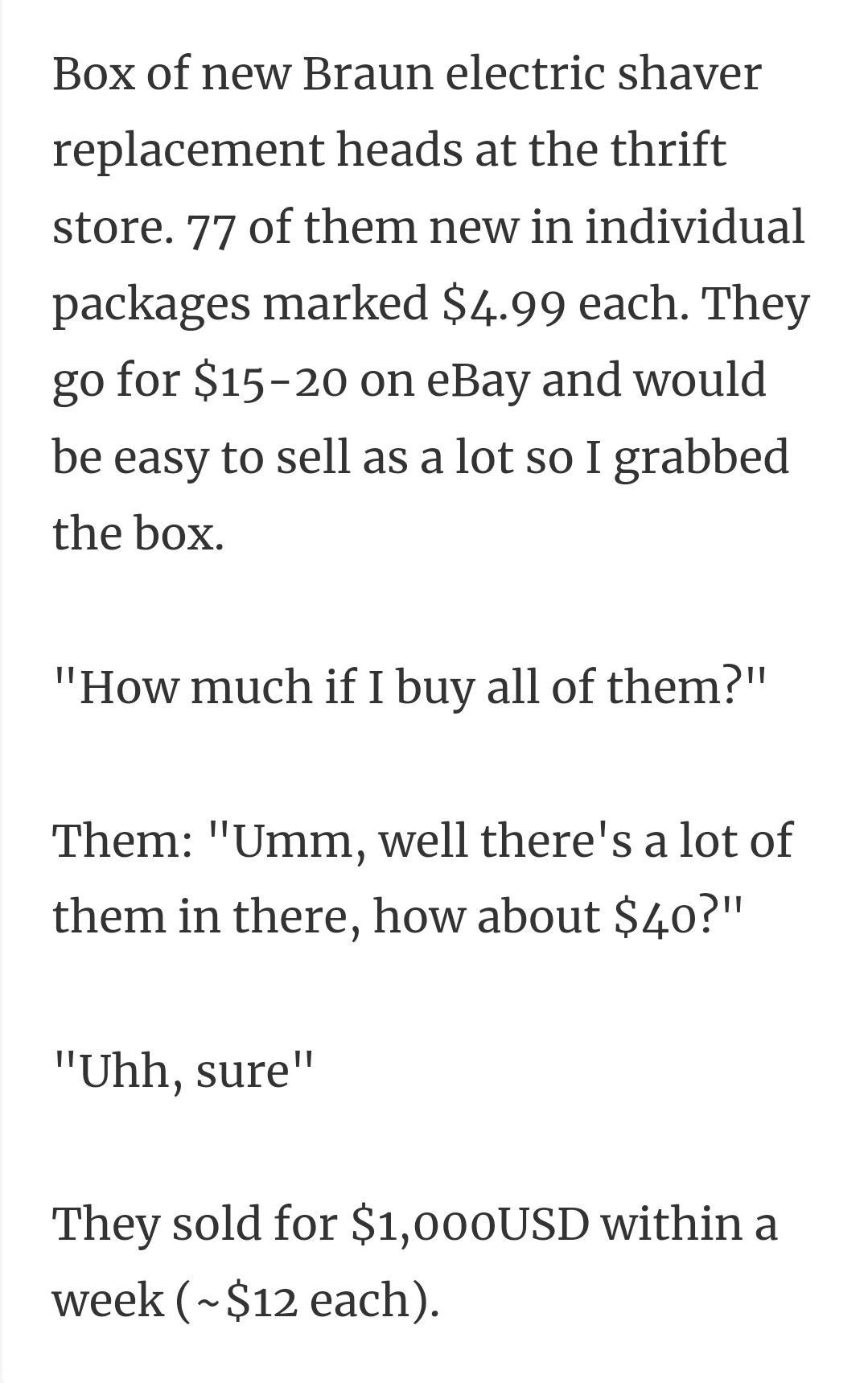 8. The new electric shaver