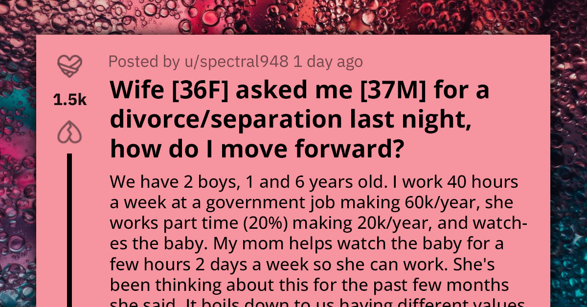 High-Standard Wife Seeks Divorce, But Her Husband Still Wants the Marriage Despite Walking on Eggshells Around Her