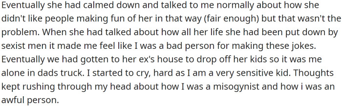 OP impulsively said their stepmother's name for a quick laugh, but their mother didn't like the joke.