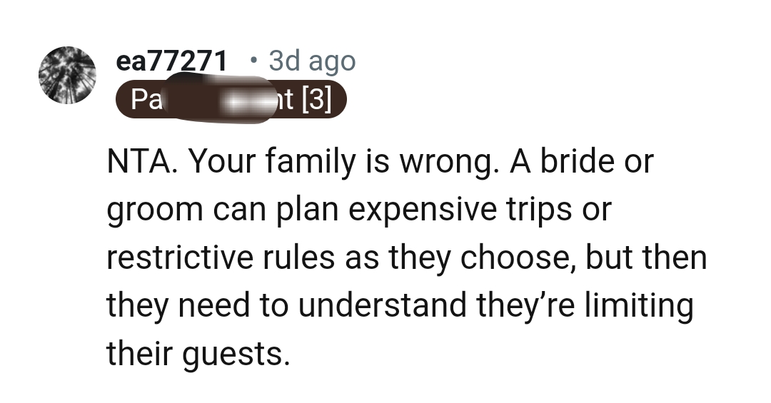 They Need to Understand That They Are Limiting Their Guests