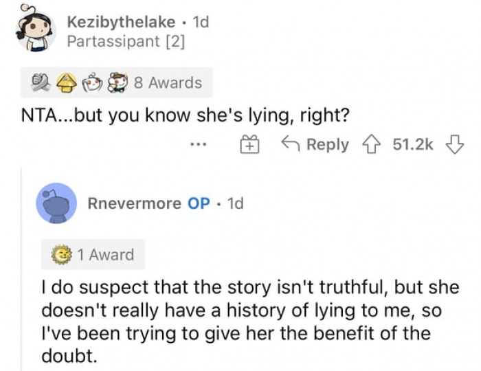 Redditors have no doubts—OP had every right to be worried and call the police