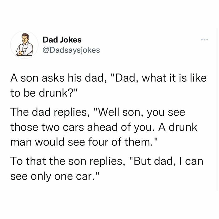 26. Oh oh, I think the dad's drunk