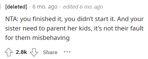 Absolutely this, and we're praising OP for this.