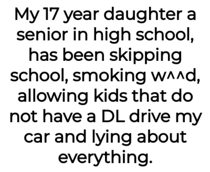 Confronting rebellious behavior