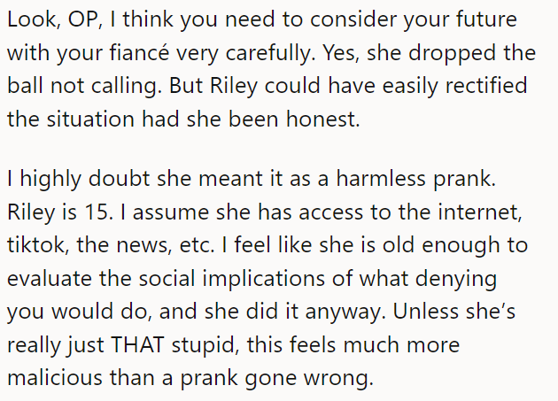 This person had so much to say about this and really looked into all the angles.