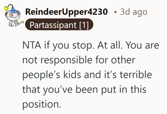 No one should feel trapped in a tradition that others walked away from without a word.