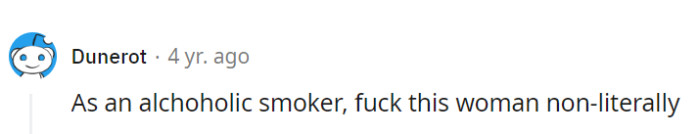 To clarify: non-literally.