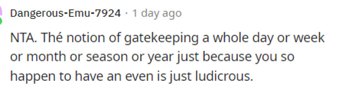 It is indeed unreasonable, and it seems that everyone is just trying to make things focus on them. We understand that desire, but it's quite selfish.