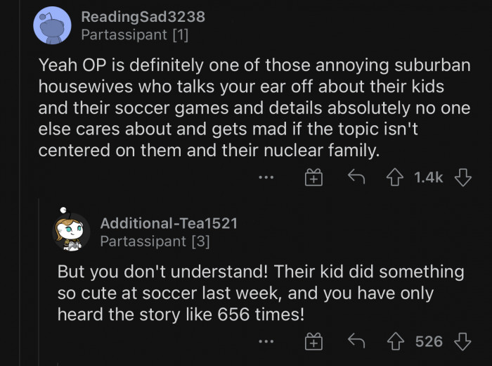 Some people would consider those topics boring.