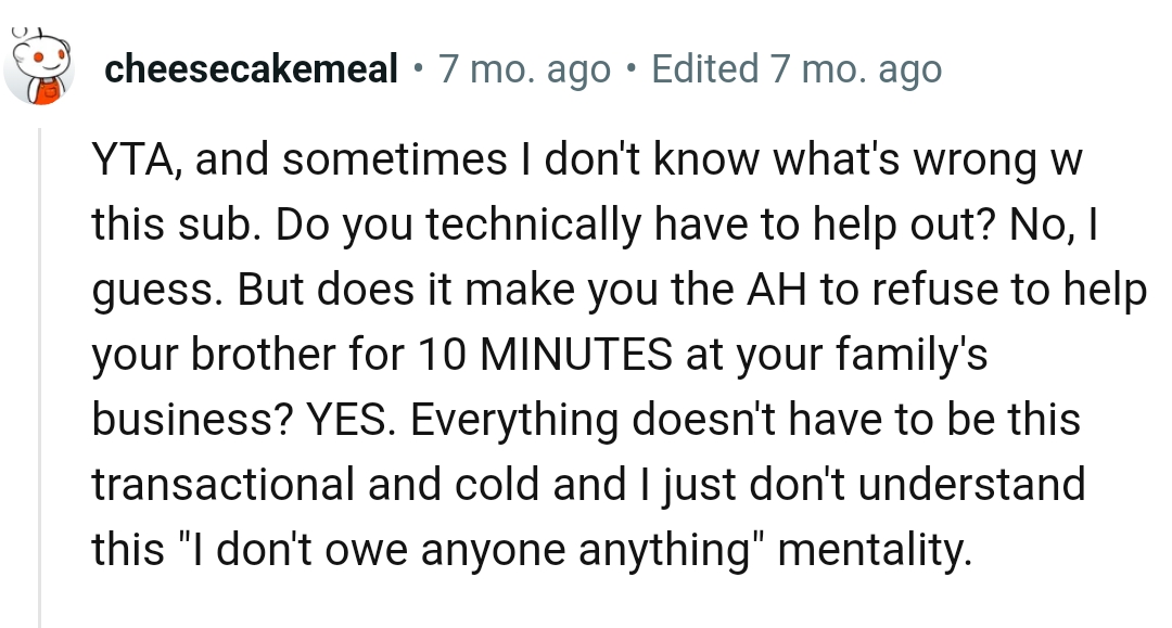 Everything Doesn't Have to Be This Transactional