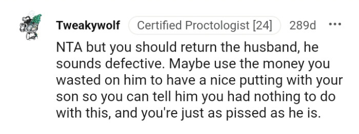 Thousands of Redditors trooped to the comments section to drop their own two cents about the entire situation