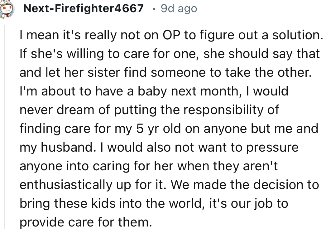 “We made the decision to bring these kids into the world; it's our job to provide care for them.”