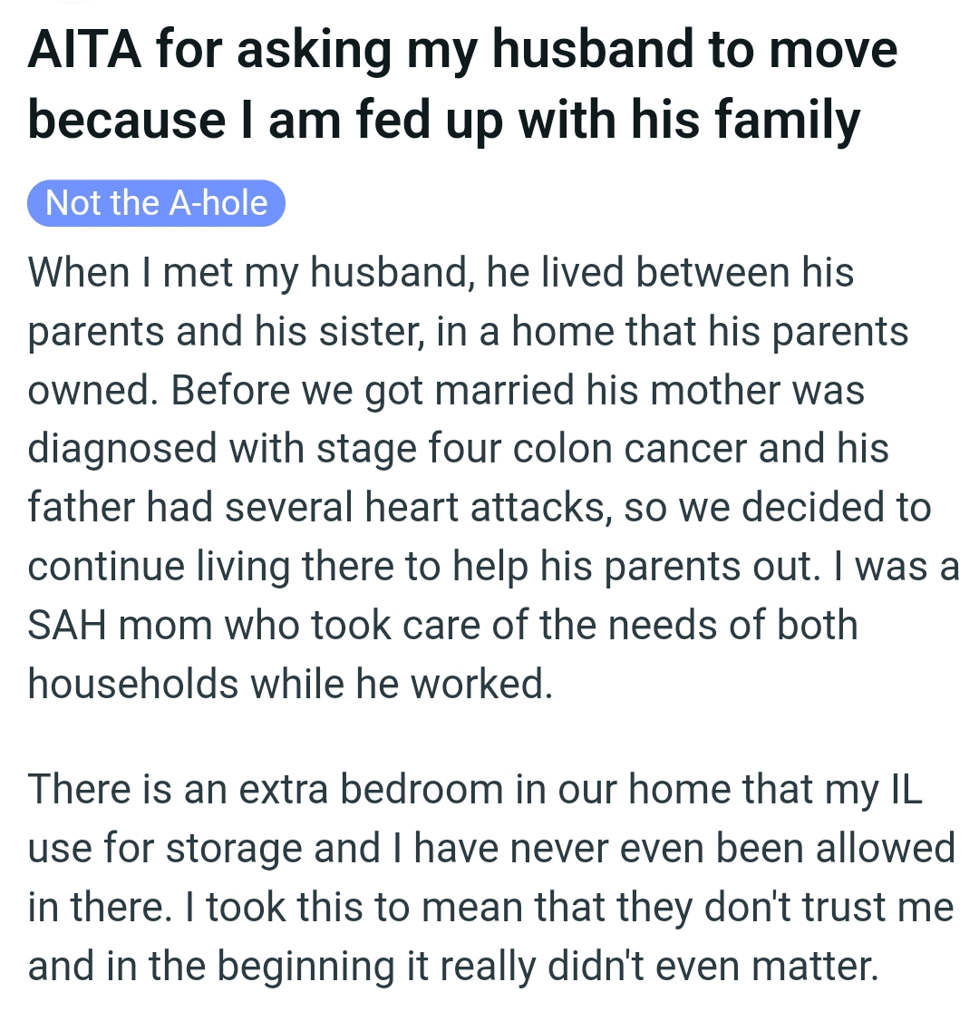 The OP Kicks Off Her Story