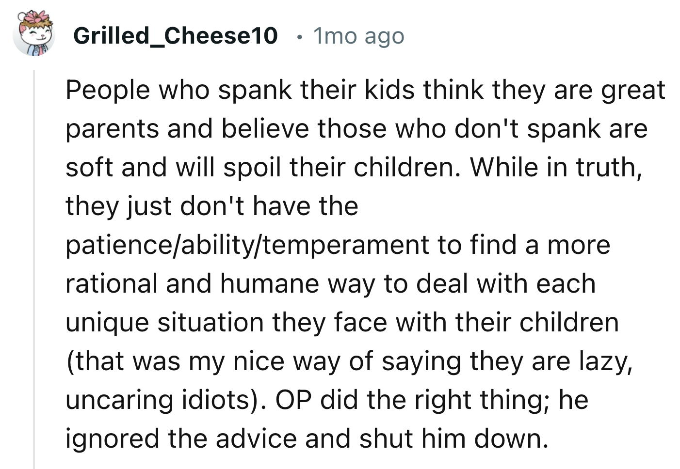 Parents Need To Find the Most Humane Way To Deal With Their Children