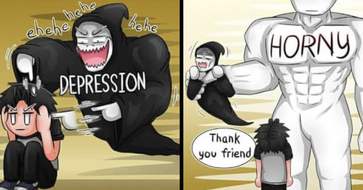 25 Absurd Comics That Will Have You Sinking in a Sea of Dark Humor, as Shared by "Idiot of the East"