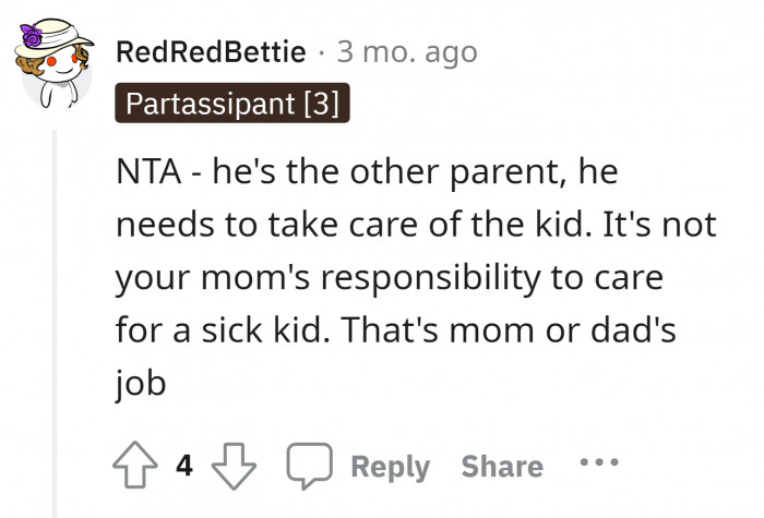 22. Knowing your responsibility as a parent.