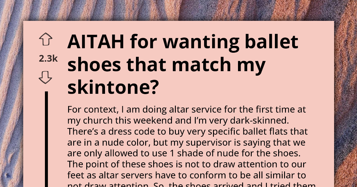 Church Tells Dark Skinned Teen She Must Wear One Shade of Ballet Flats