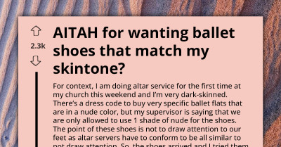 Church Tells Dark Skinned Teen She Must Wear One Shade of Ballet Flats