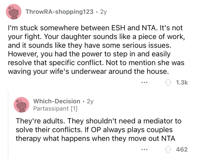 Adults should not be behaving this way.