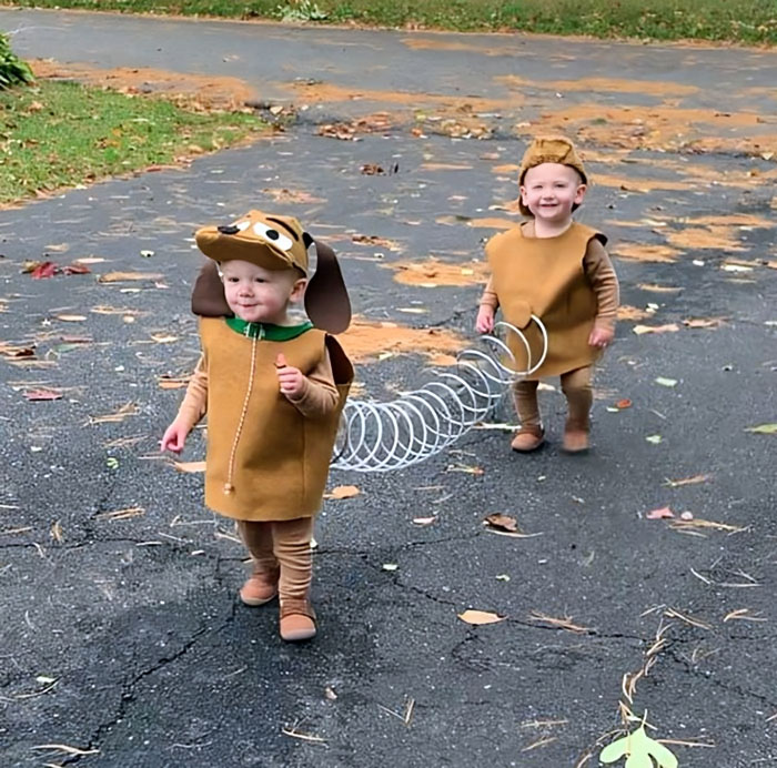 29. Costume I Made For My Grandsons