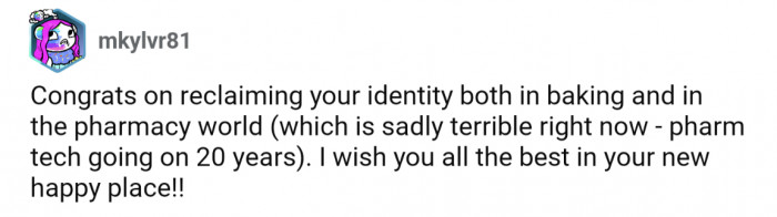 Everyone was genuinely happy for OP