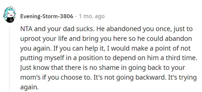 One step forward, three steps back.