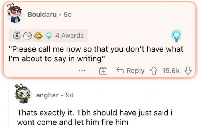 That's exactly what it was, and I'm glad that we can all see through it.