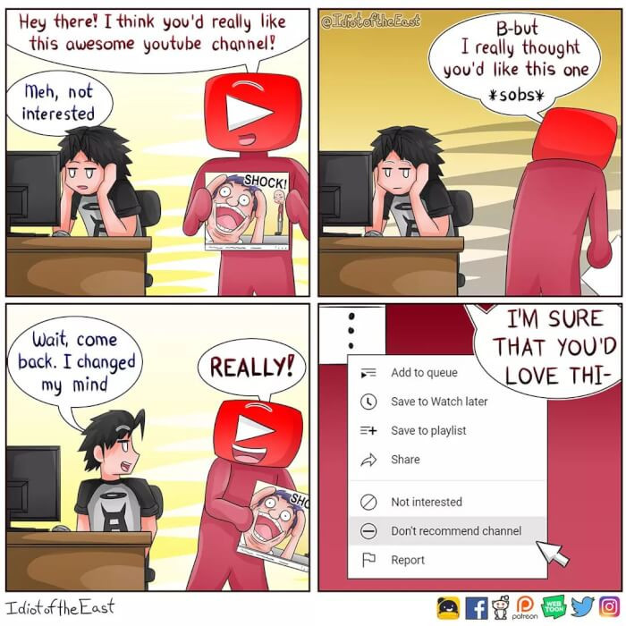 13. Recommending a YouTube Channel