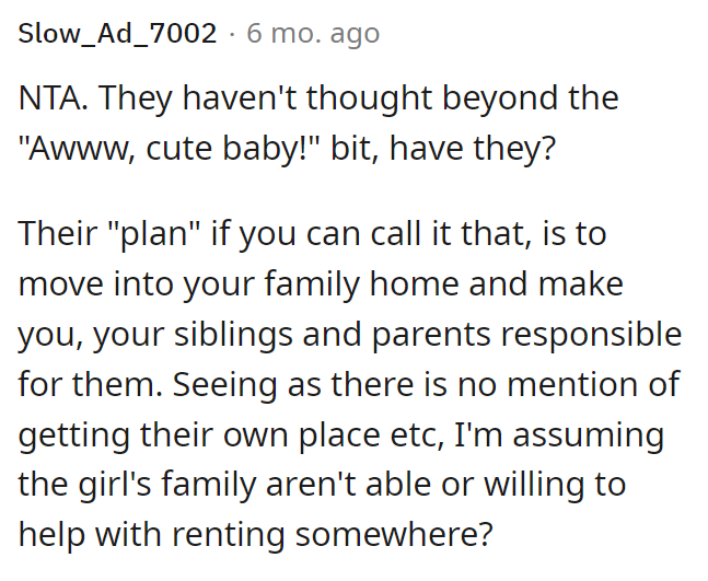 It's pretty clear that they haven't thought past that, and they're riding the high of something new.