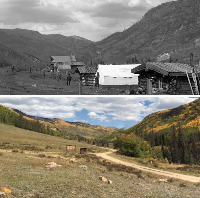 "Stunner Colorado 1913 And Now"