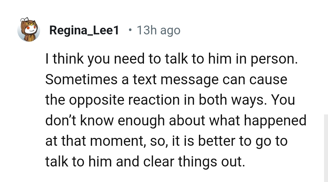 The OP didn't know enough