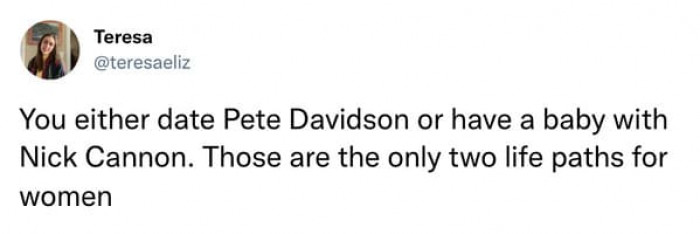 2. The only two life paths for women