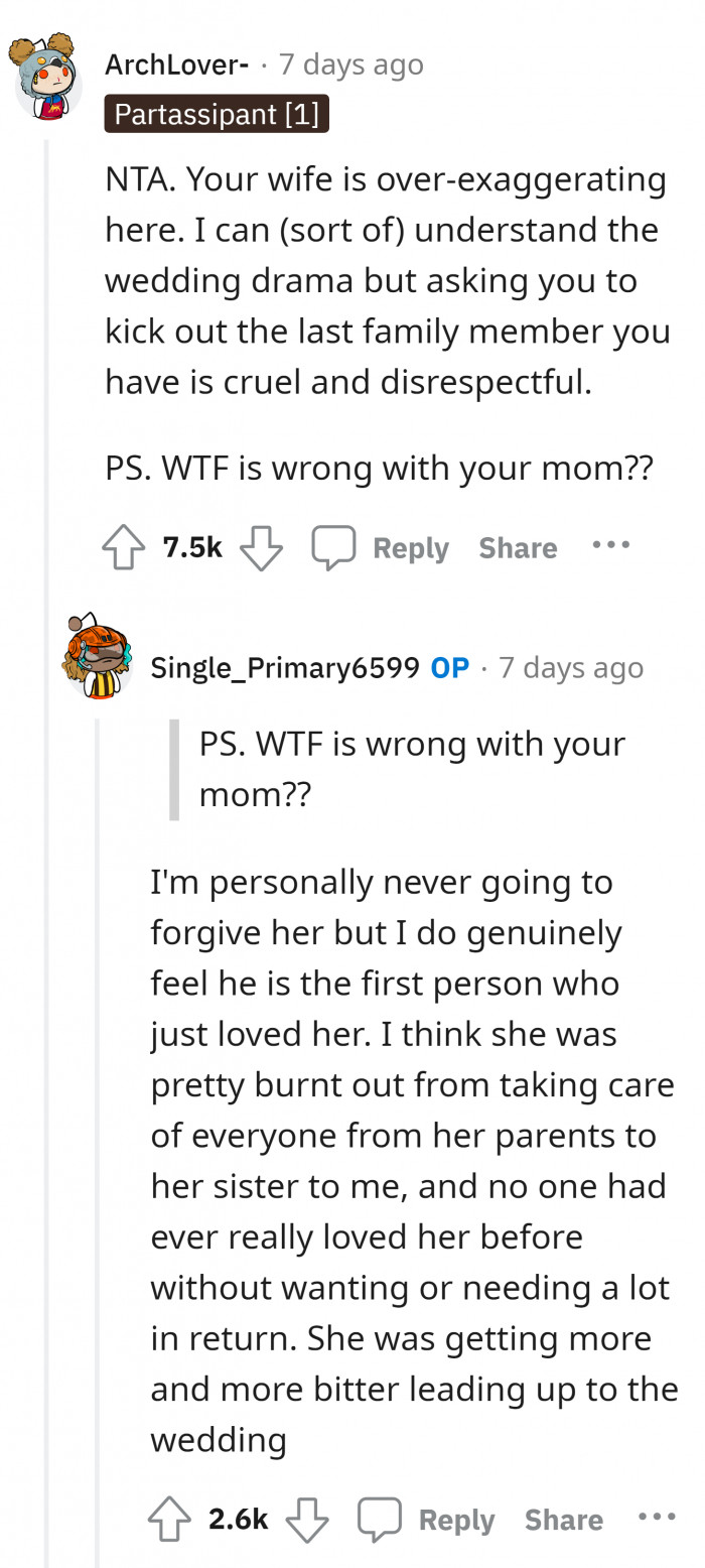 4. Your wife is losing her mind because of not having that dream wedding.