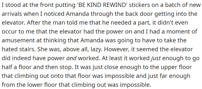 She didn't even plan it; the universe arranged it by itself: