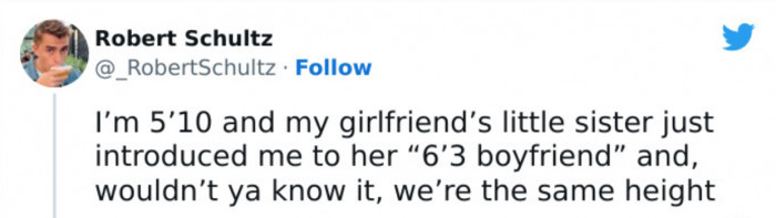 13. The point is that they're tall