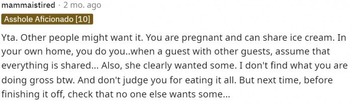 More people started voting YTA, though, despite other people sticking up for OP.