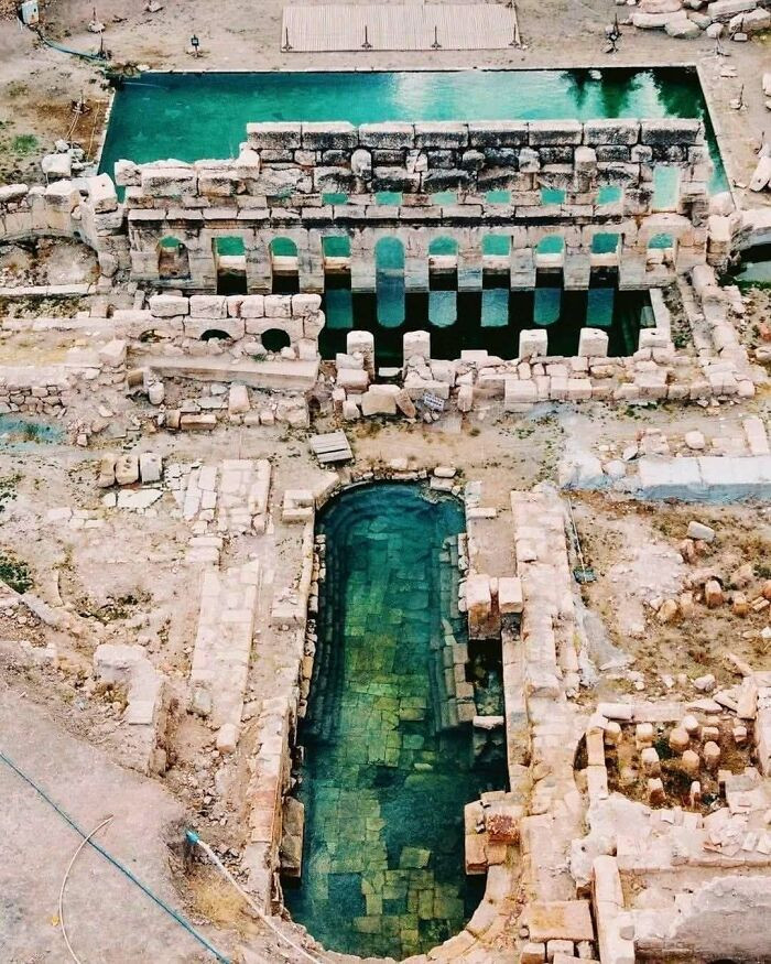 A Roman bath in central Türkiye, built in the 2nd century BCE, has flowed continuously at 45°C for over 2,200 years.