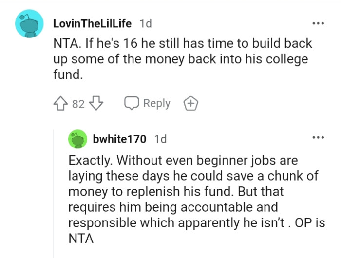 He Still Has Time to Build Back Some of the Money