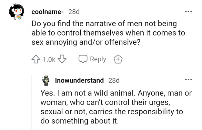 We need men to open up about their feelings toward this narrative