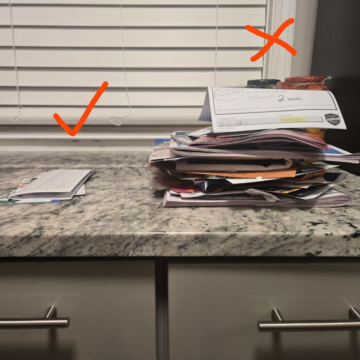 "Relevant Mail (Left) vs. Junk Mail (Right)"