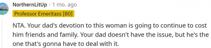 Devotion to this woman is going to be costly