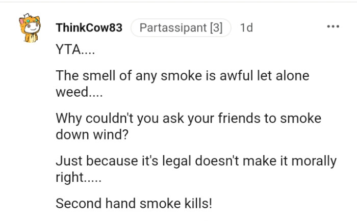 Just because it's legal doesn't make it morally right