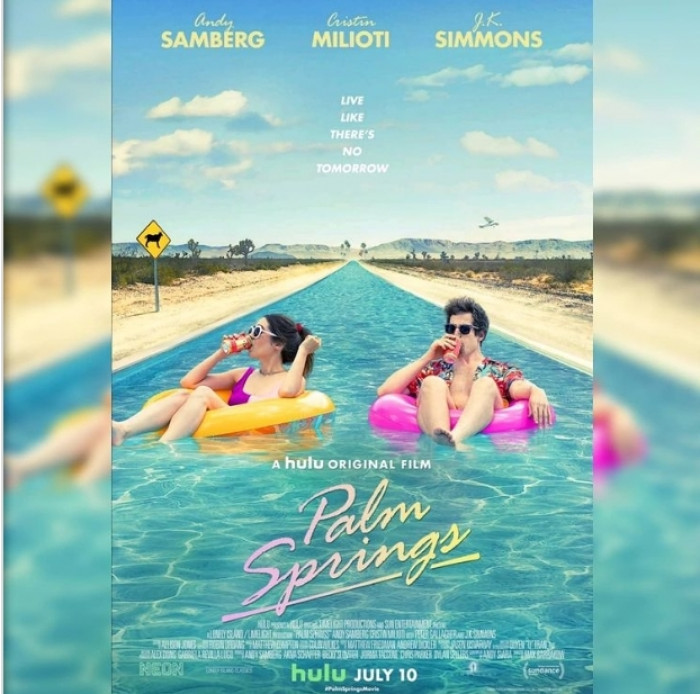 20. The Hulu original film 'Palm Springs' starring Andy Samberg and Cristin Milioti