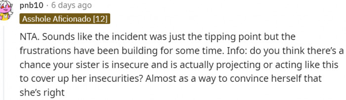 12. The frustrations have been building up for some time