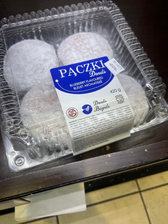 19. “Grocery store selling powdered donuts marketed as our Paczki. Smh.”