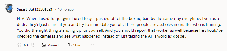 These people are assholes no matter who is training.