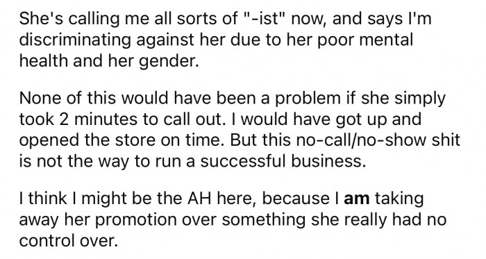 OP feared they might have reacted poorly, which drove them to consult with the Reddit community.