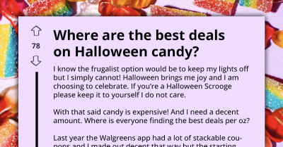 How One Person Tries to Keep Trick-or-Treaters Happy Without Breaking the Bank